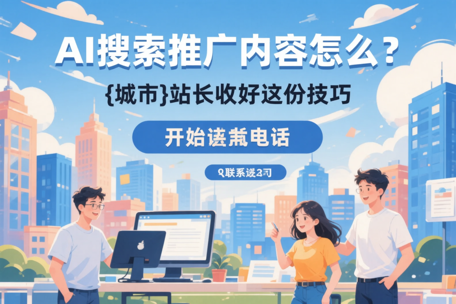 AI搜索推广内容怎么写？聊城站长收好这份技巧