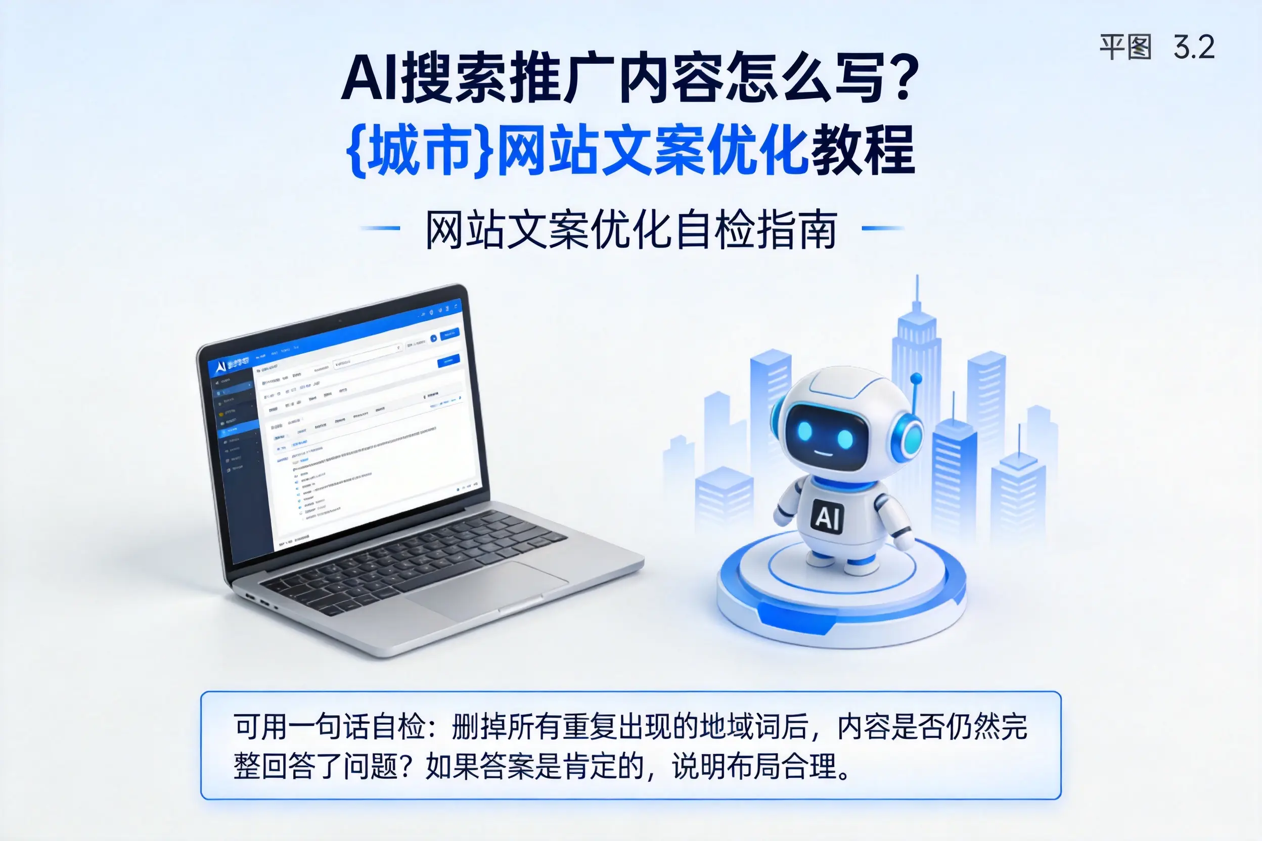 AI搜索推广内容怎么写？聊城网站文案优化教程