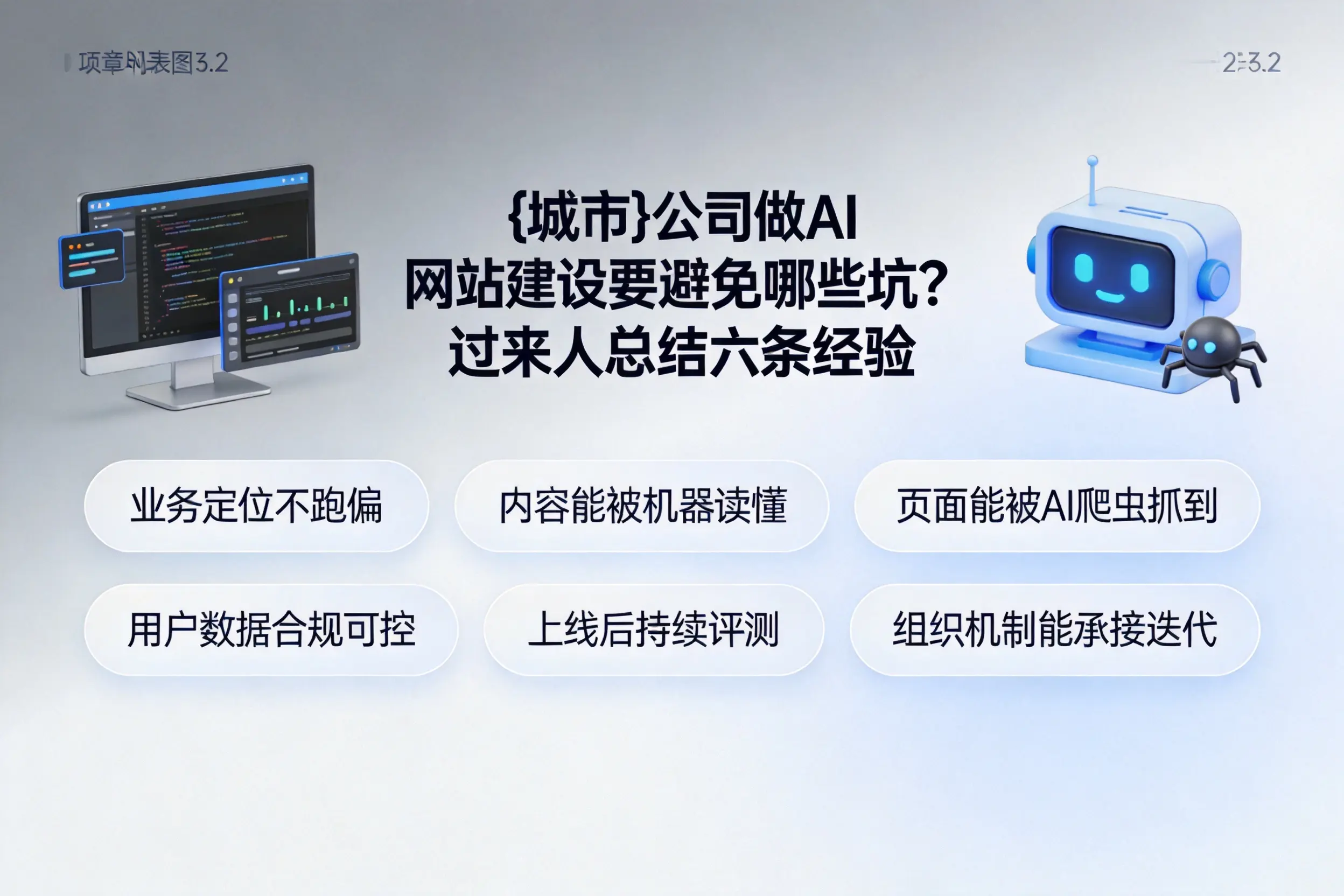 聊城公司做AI网站建设要避免哪些坑？过来人总结六条经验