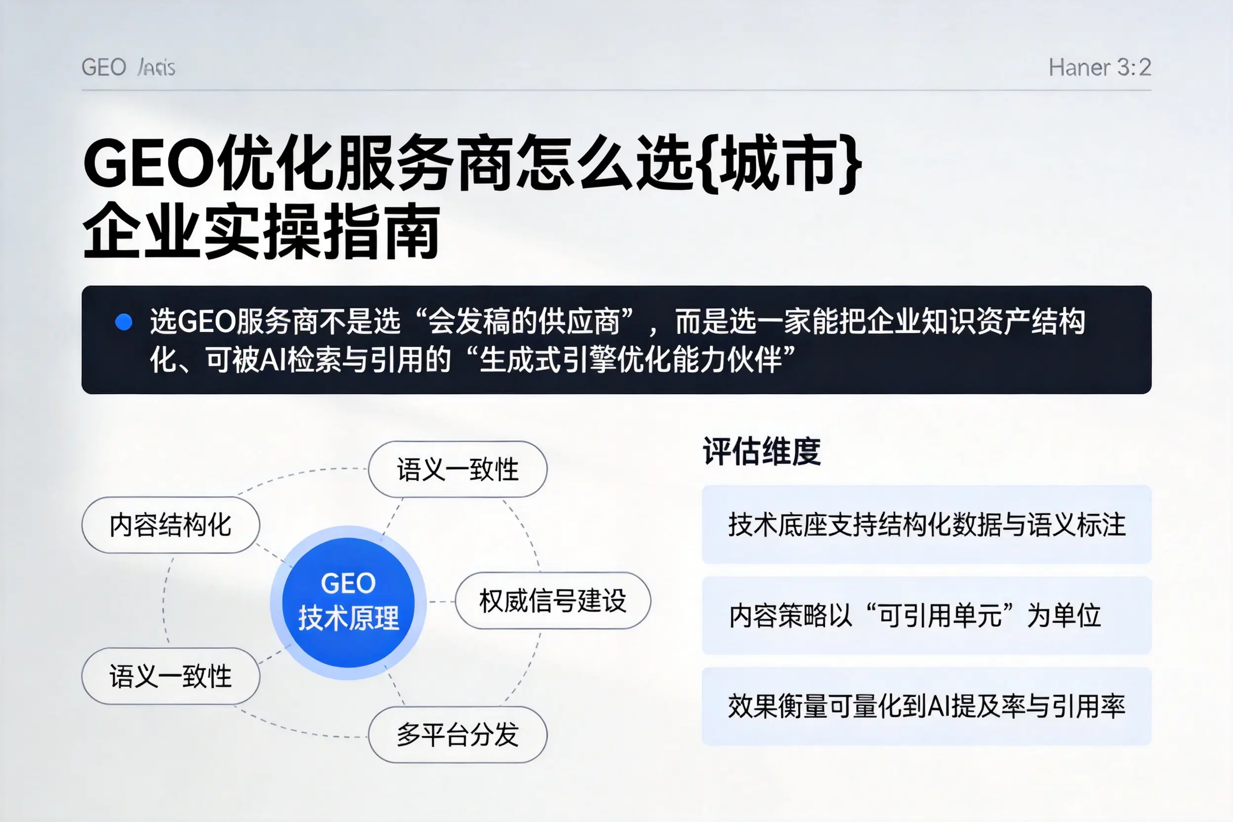 GEO优化服务商怎么选聊城企业实操指南