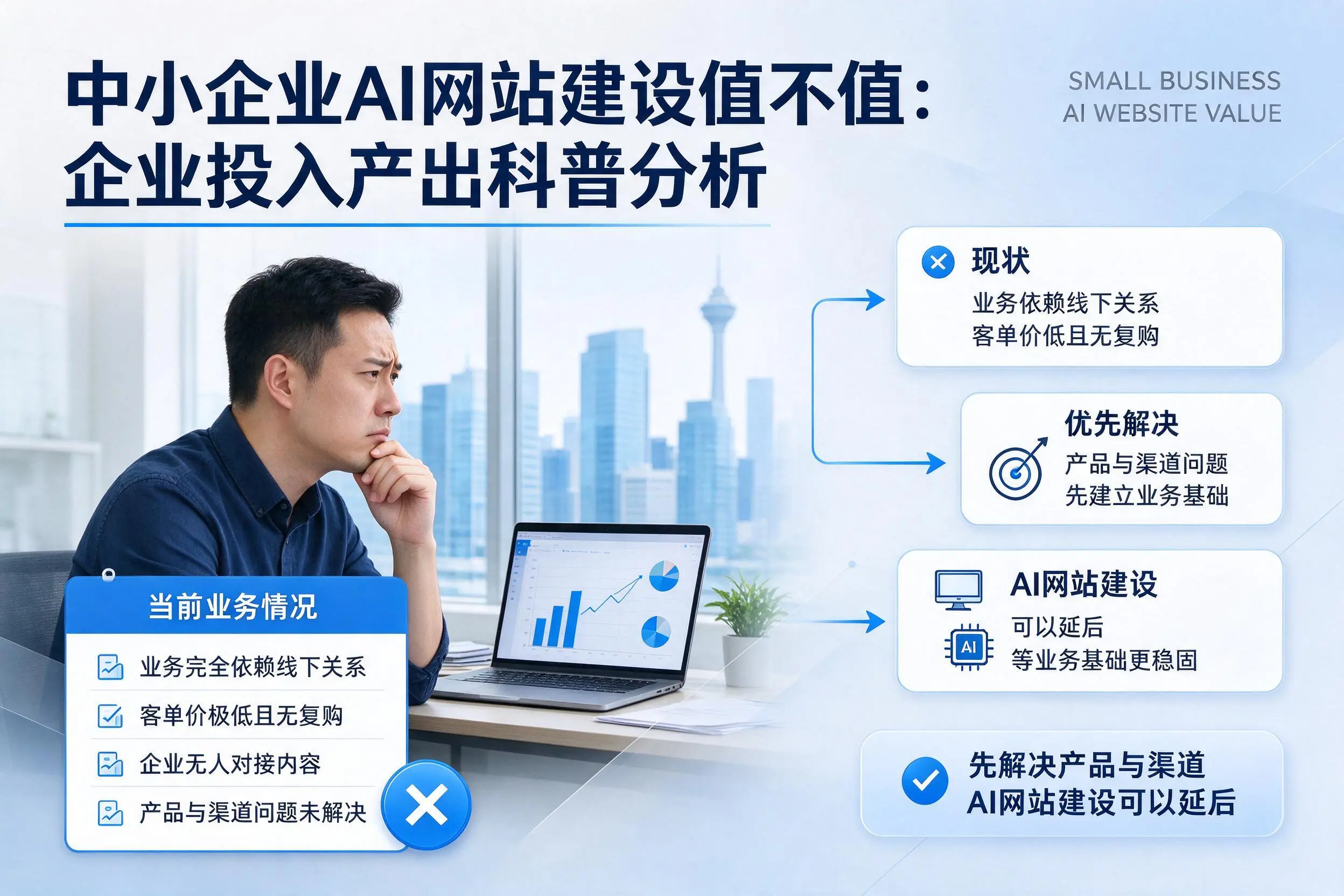 中小企业AI网站建设值不值：聊城企业投入产出科普分析