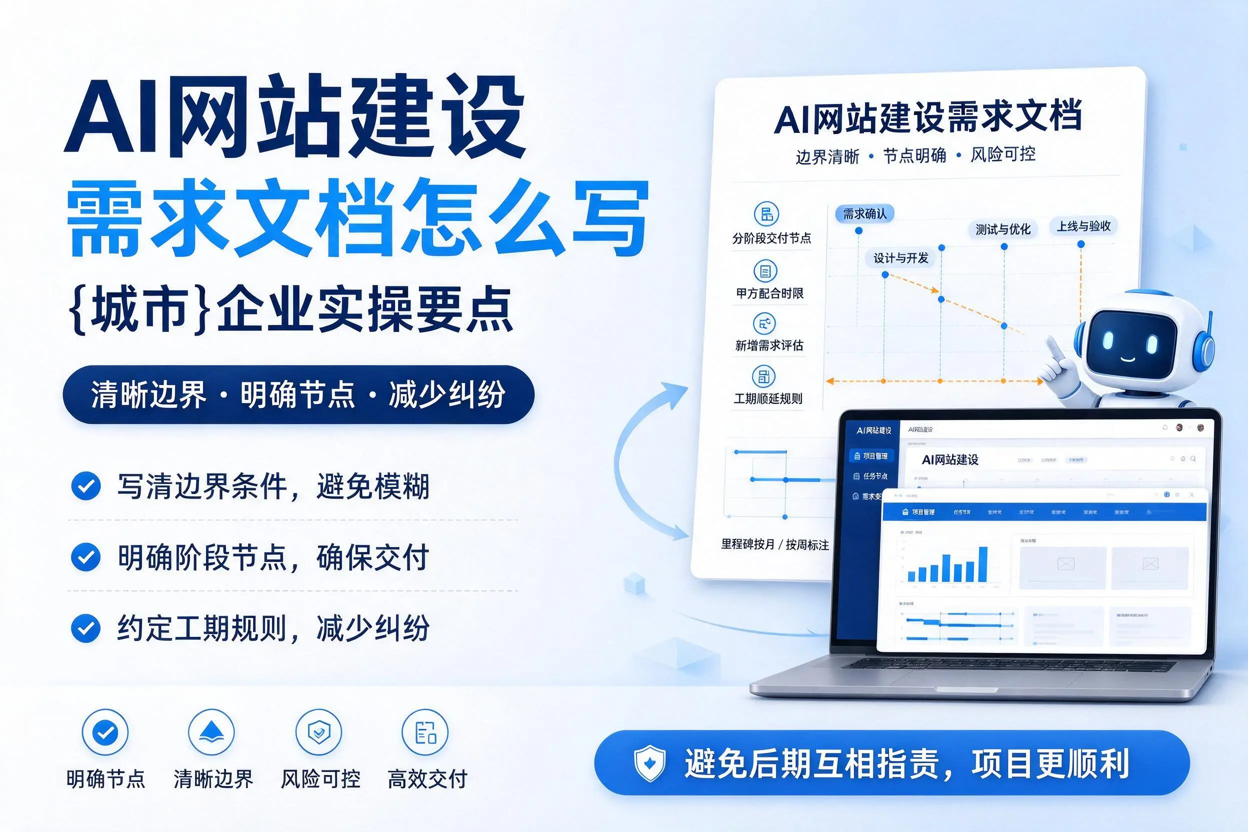 AI网站建设需求文档怎么写，聊城企业实操要点